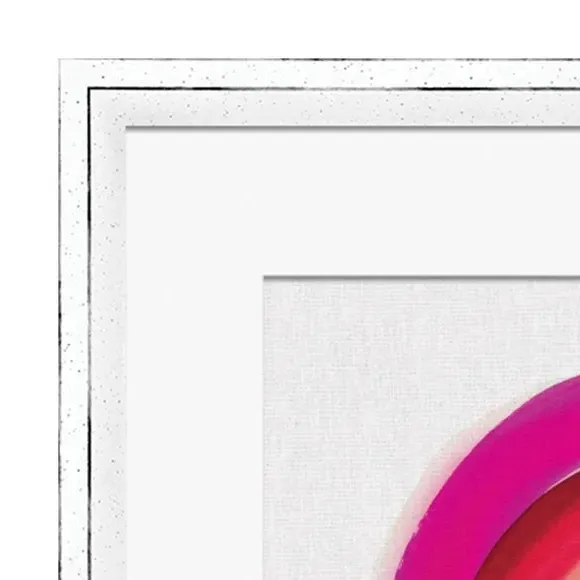 Framed Print Watercolour Rainbow - Multicolor