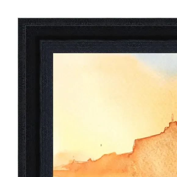 Poppies Framed Print - Multicolor