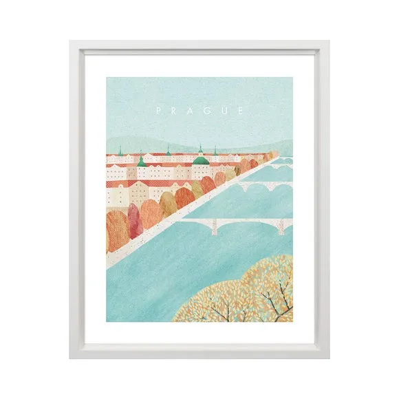 Prague Framed Print - Multicolor