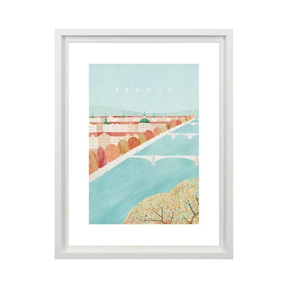 Prague Framed Print - Multicolor