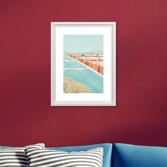 Prague Framed Print - Multicolor image