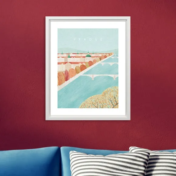 Prague Framed Print - Multicolor