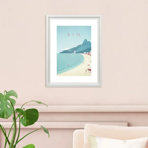 Rio Framed Print - Multicolor image