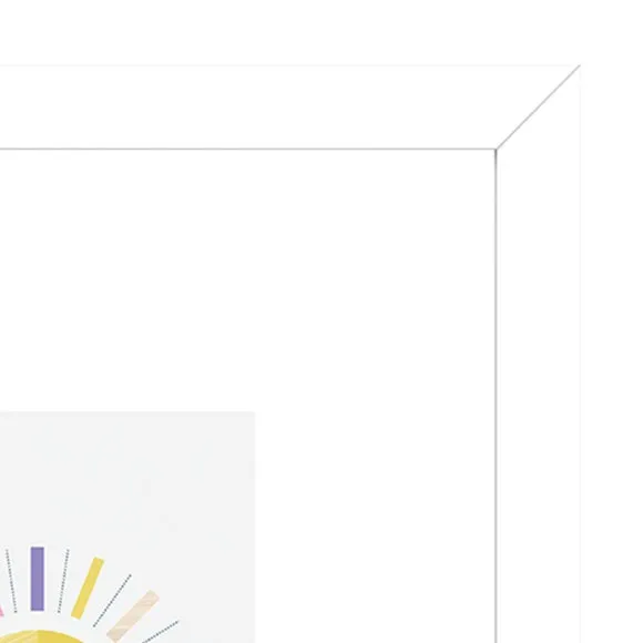 Sun Framed Print - Multicolor