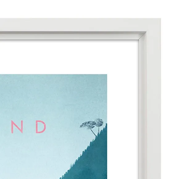 Thailand Framed Print - Blue