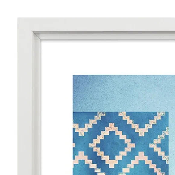 Venice Framed Print - Blue