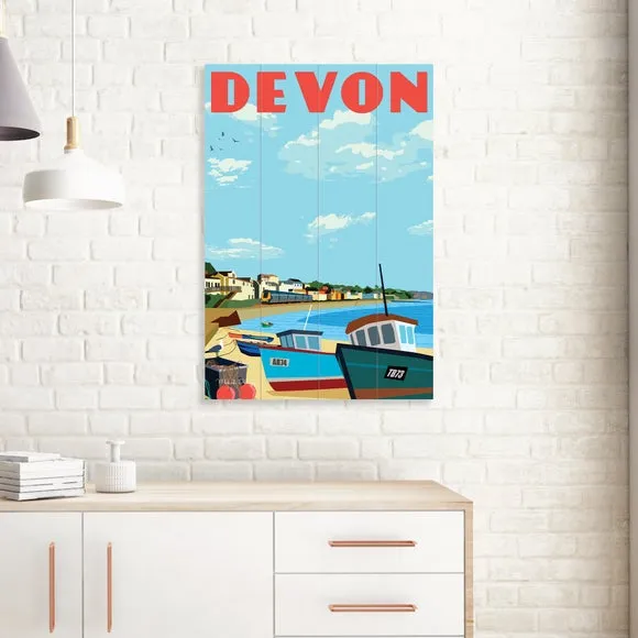 Wooden Wall Art - Multicolor, Wood image