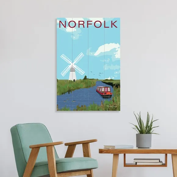Wooden Wall Art - Multicolor, Wood image