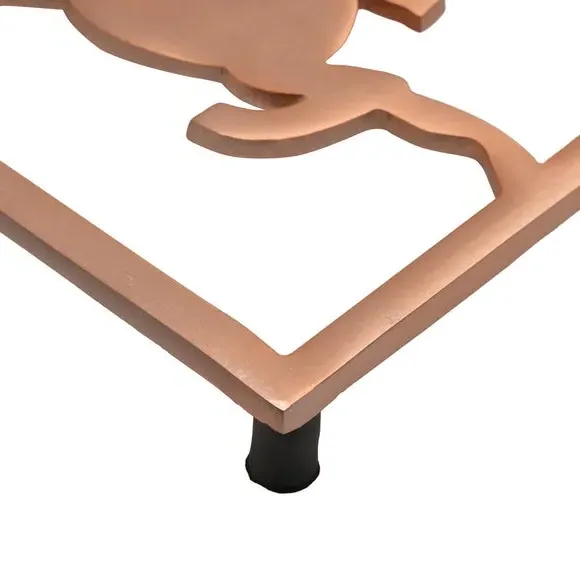 Reindeer Trivet - Gold, Aluminium