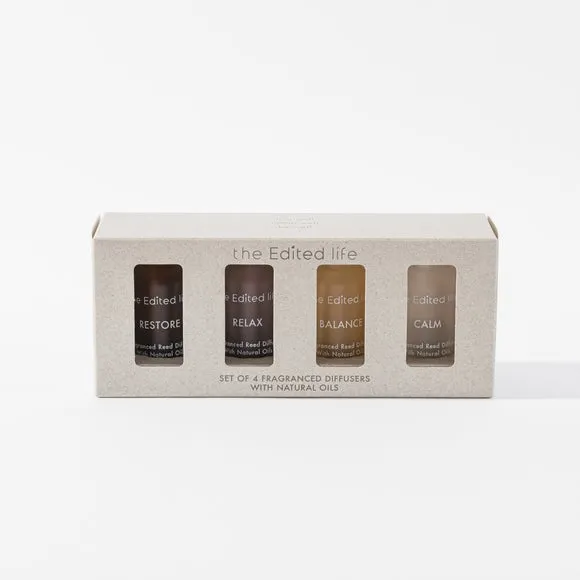 4-Piece Diffuser Gift Set - Multicolor, Glass