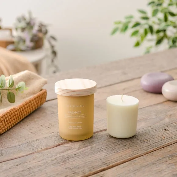 Balance Candle & Refill Gift Set - Cream