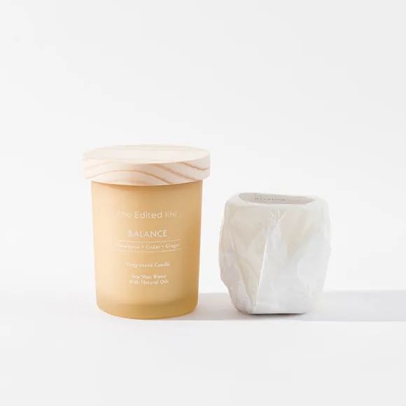 Balance Candle & Refill Gift Set - Cream