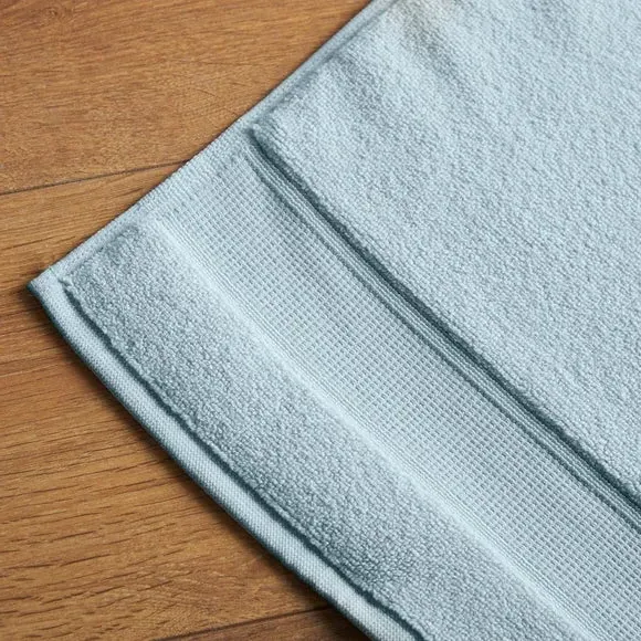 Bath Mat - Pale Blue, Organic Cotton