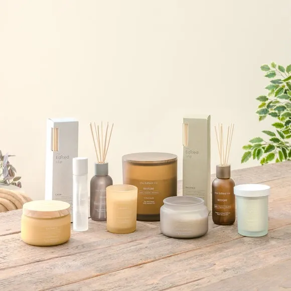 Candle & Refill Gift Set - White, Calm Scent