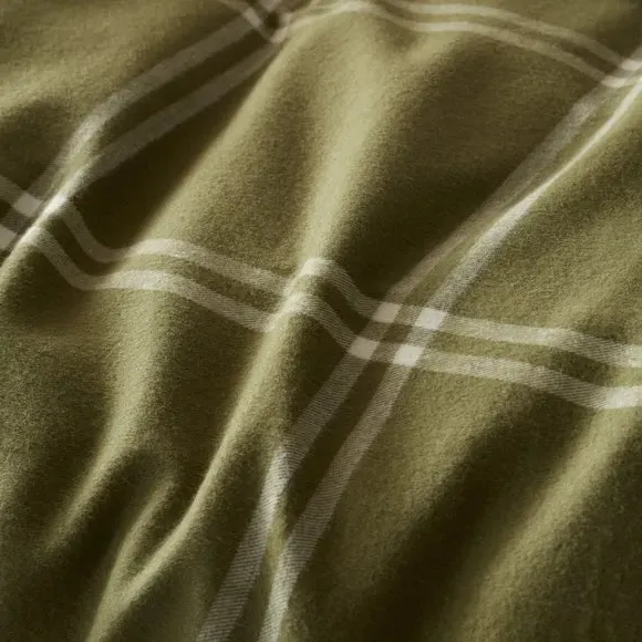 Check Duvet Cover Set - Natural, Cotton