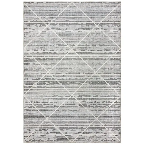 Diamond Tufted Washable Rug - Monochrome, Cotton
