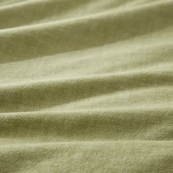 Duvet Cover & Pillowcase Set - Olive, Cotton