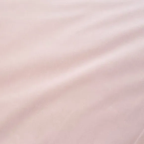 Duvet Cover Set with Pillowcase - Blush, Cotton