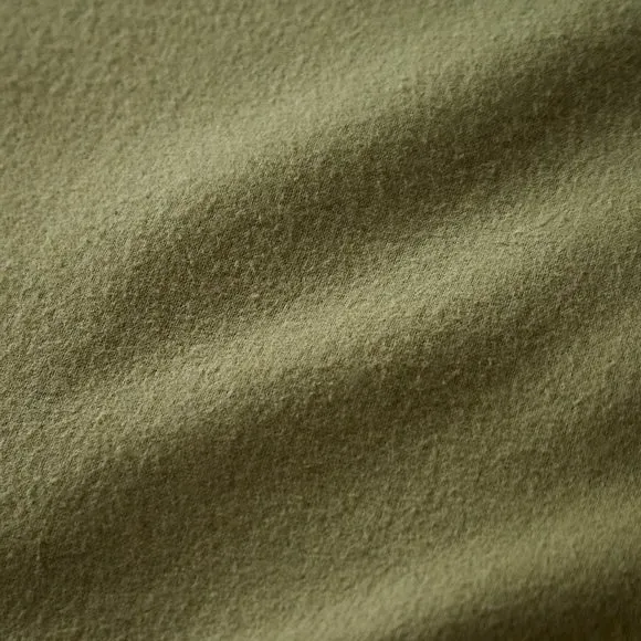 Duvet Cover Set with Pillowcase - Olive, Cotton