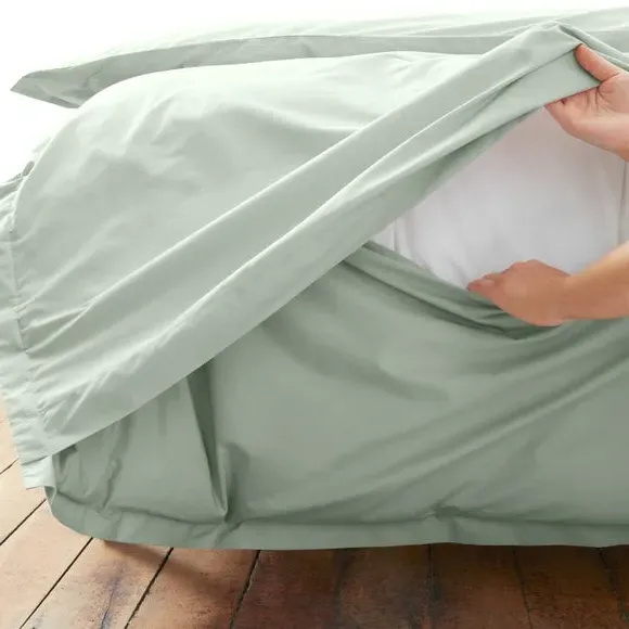 Duvet Cover Set with Pillowcase - Sage, Cotton