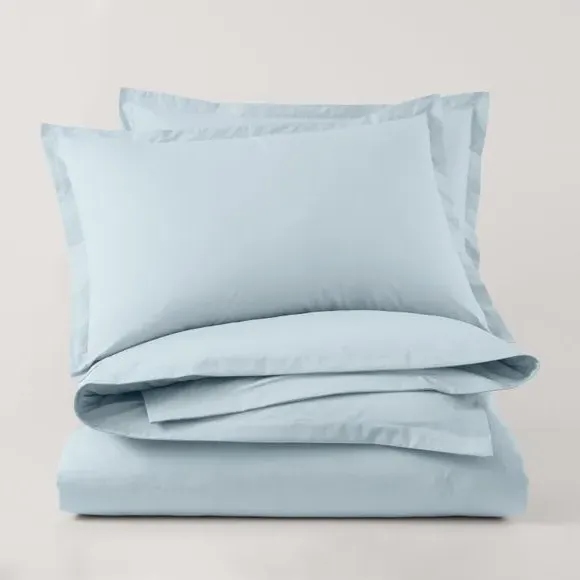 Duvet Cover Set with Pillowcase - Sky, Cotton