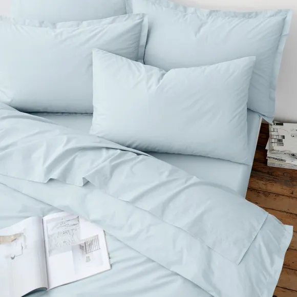 Duvet Cover Set with Pillowcase - Sky, Cotton