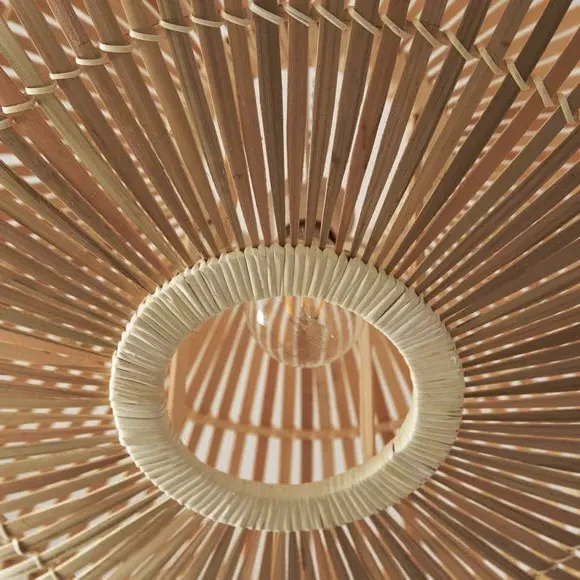 Easy Fit Pendant Shade - Natural, Bamboo