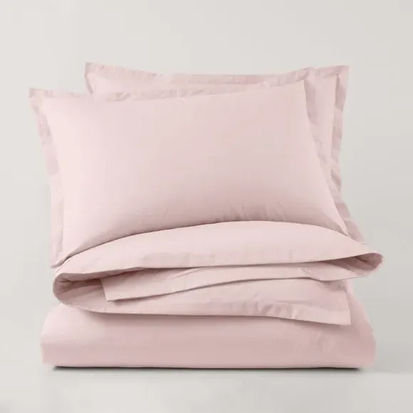 Fitted Sheet - Blush, Organic Cotton