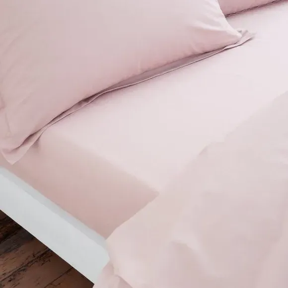 Fitted Sheet - Blush, Organic Cotton