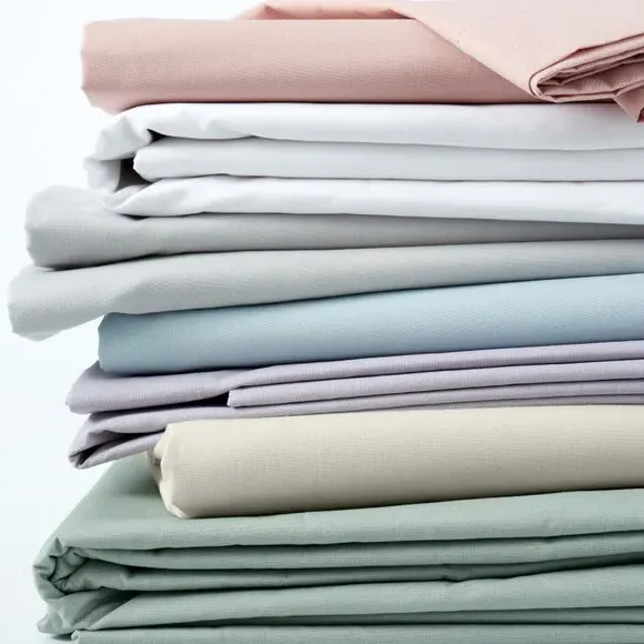 Fitted Sheet - Grey, Organic Cotton