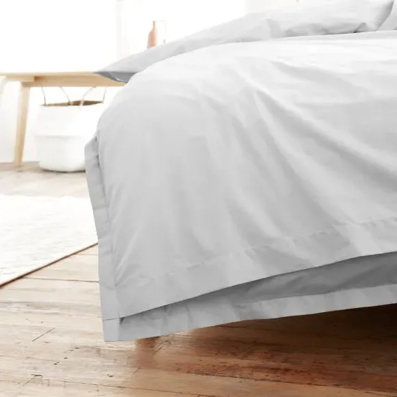 Flat Sheet - Grey, Organic Cotton