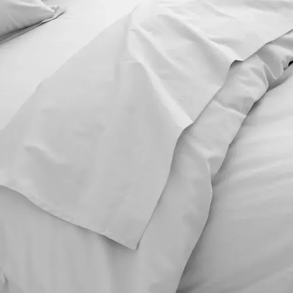Flat Sheet - Grey, Organic Cotton image