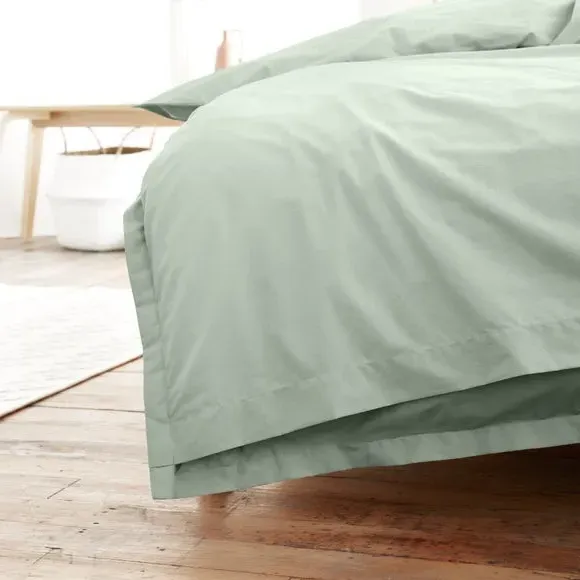 Flat Sheet - Sage, Organic Cotton