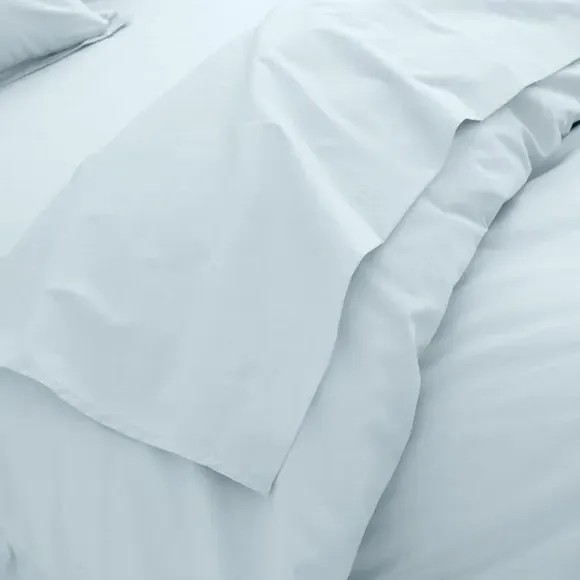 Flat Sheet - Sky, Organic Cotton