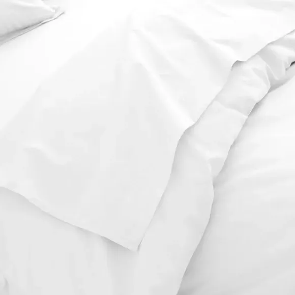 Flat Sheet - White, Organic Cotton