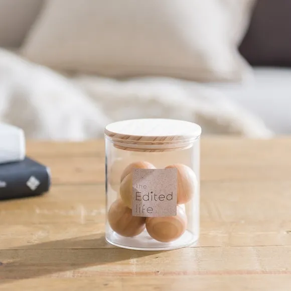 Fragranced Wooden Balls - Pink Pepper & Cedar image