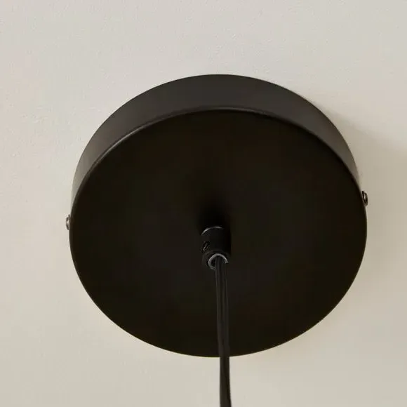 Industrial LED Pendant Light - Black, Steel