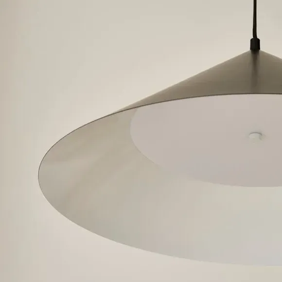 Industrial LED Pendant Light - Black, Steel