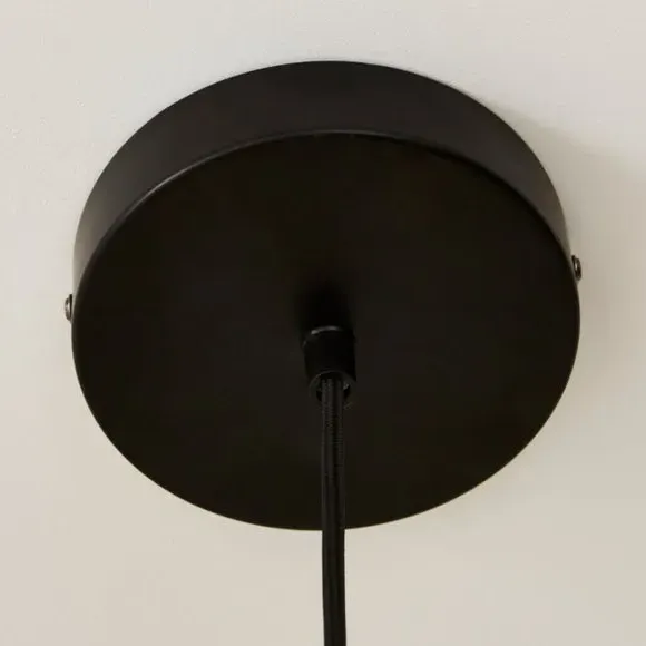 Industrial LED Pendant Light - Black, Steel