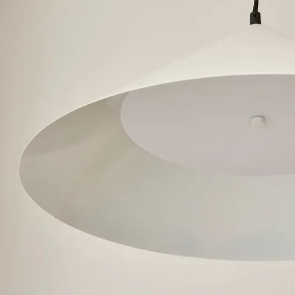 Industrial LED Pendant Light - Sand, Steel