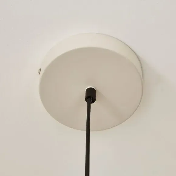 Industrial LED Pendant Light - Sand, Steel