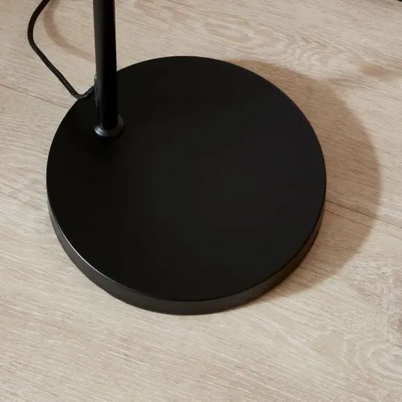 Industrial Touch Dimmable Floor Lamp - Black