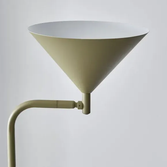 Industrial Touch Dimmable Floor Lamp - Green