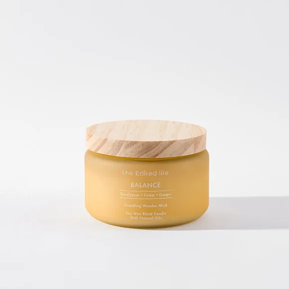 Multi Wick Crackle Candle - Cream