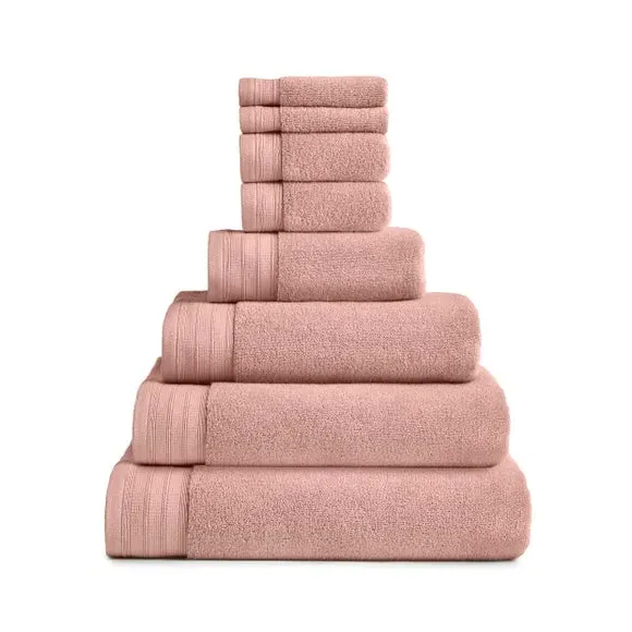 Organic Cotton Towel 600 GSM - Blush