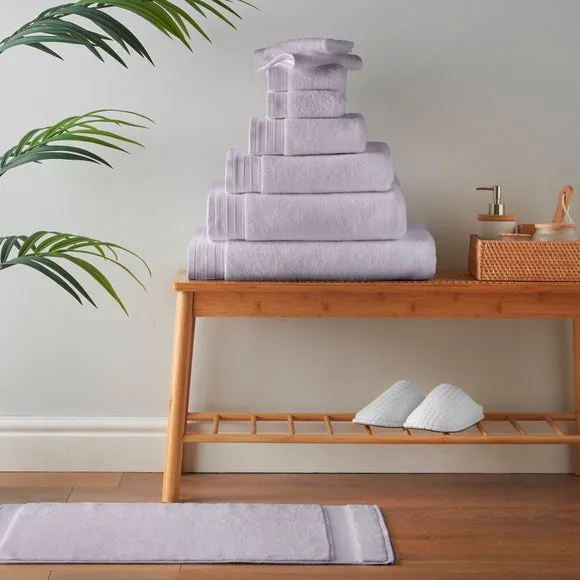 Organic Cotton Towel 600 GSM - Lilac