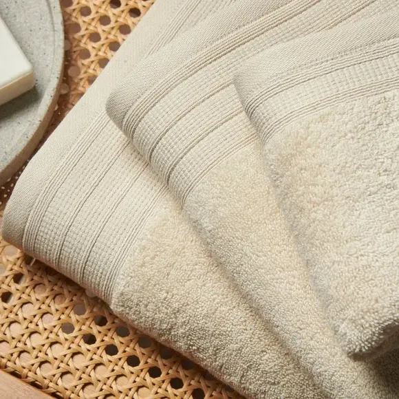 Organic Cotton Towel 600 GSM - Oatmeal
