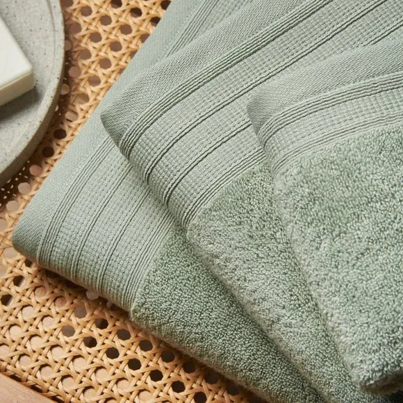 Organic Cotton Towel 600 GSM - Sage