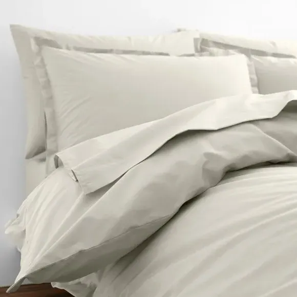 Oxford Pillowcase with Envelope Closure - Natural