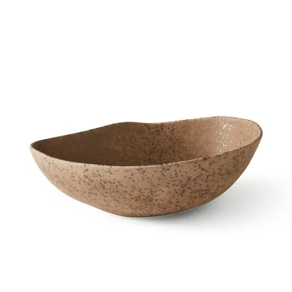 Pebble Bowl - Brown, Ceramic